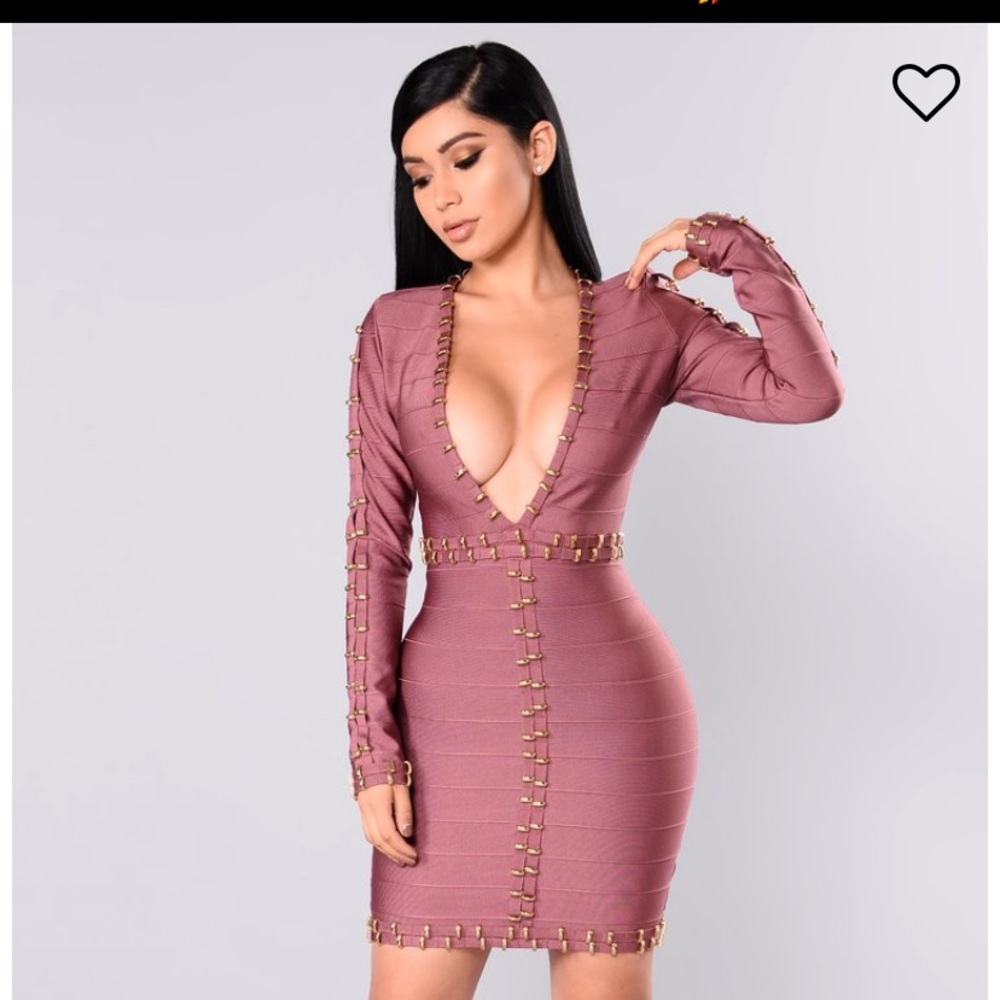 Fashion Nova Zarah bandage Dress